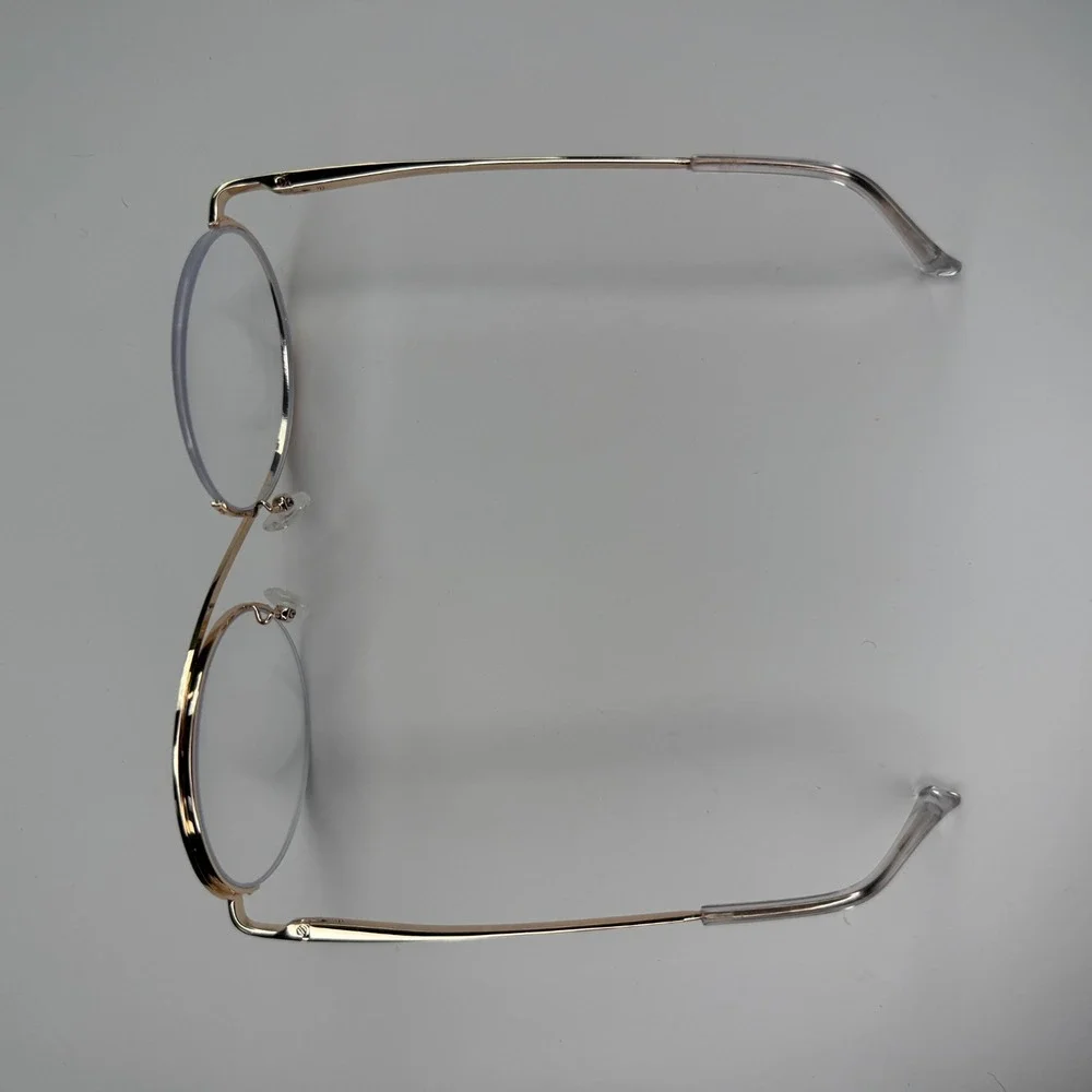 LensMart 95929 C1 Eyeglasses Frame Only‎ 52-20-143 Round White Womens